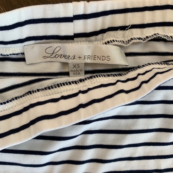 Lovers + Friends Striped Midi Skirt - Picture 4 of 6